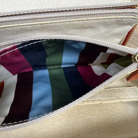 Coach 65th Anniversary Legacy Pink and Orange Wristlet Jewelry Bag - Picture 12 of 16